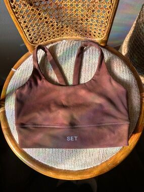 SET Active Brown Sports Bra - Supportive Everyday Activewear
